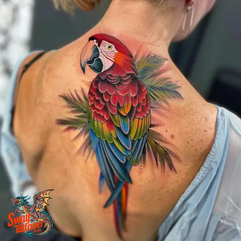 120 Parrot Tattoo Designs, Meanings, Aftercare, & Color Key 35 Parrot Tattoo Design Ideas