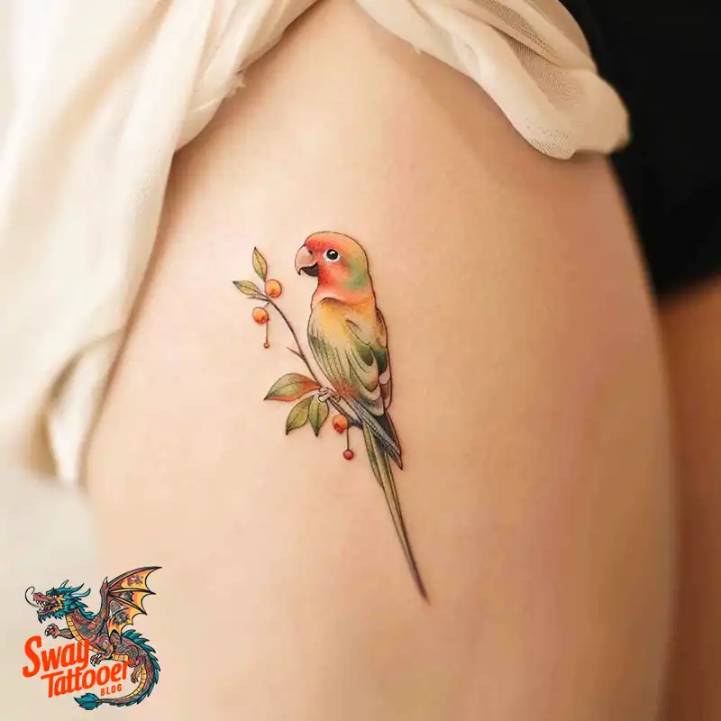 120 Parrot Tattoo Designs, Meanings, Aftercare, & Color Key 106 parrot9