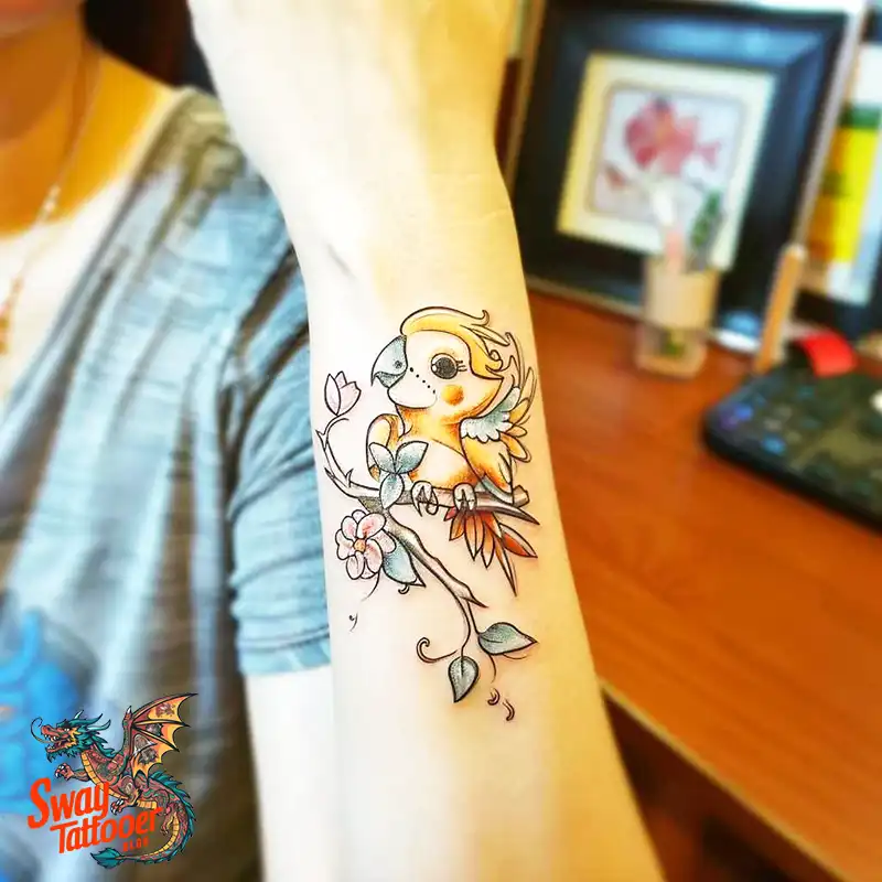 120 Parrot Tattoo Designs, Meanings, Aftercare, & Color Key 21 Parrot Tattoo Design