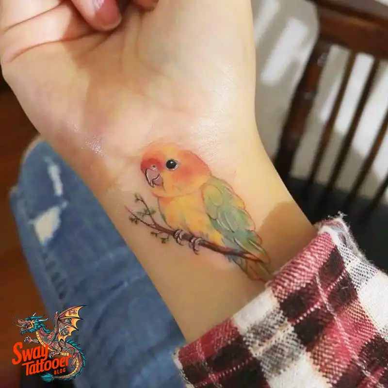 120 Parrot Tattoo Designs, Meanings, Aftercare, & Color Key 20 Parrot Tattoo Design