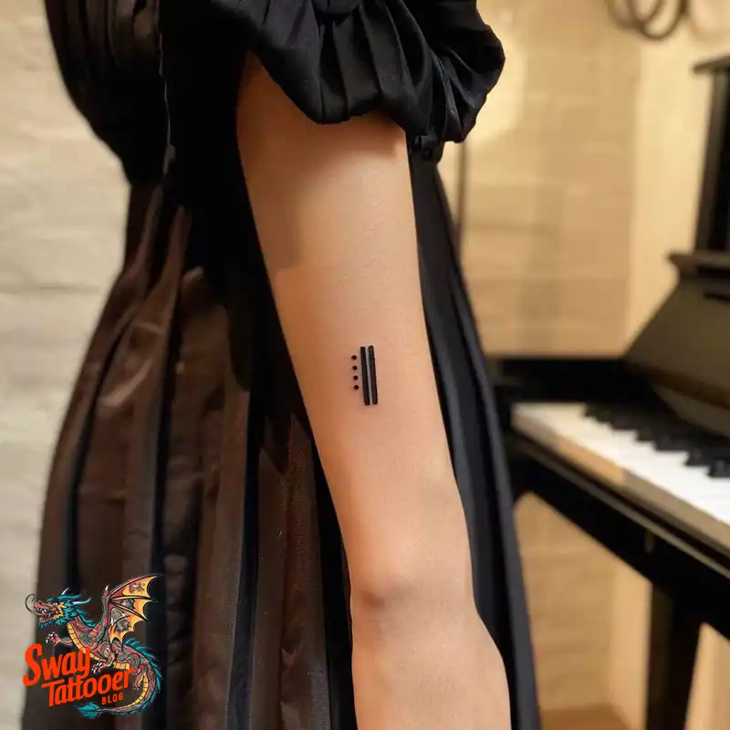 Piano Tattoo