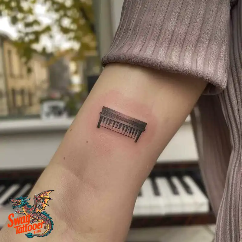 Piano Tattoo