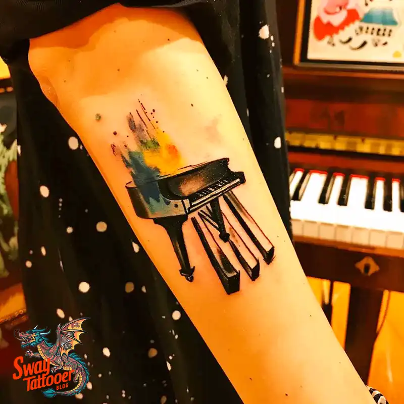 Piano Tattoo