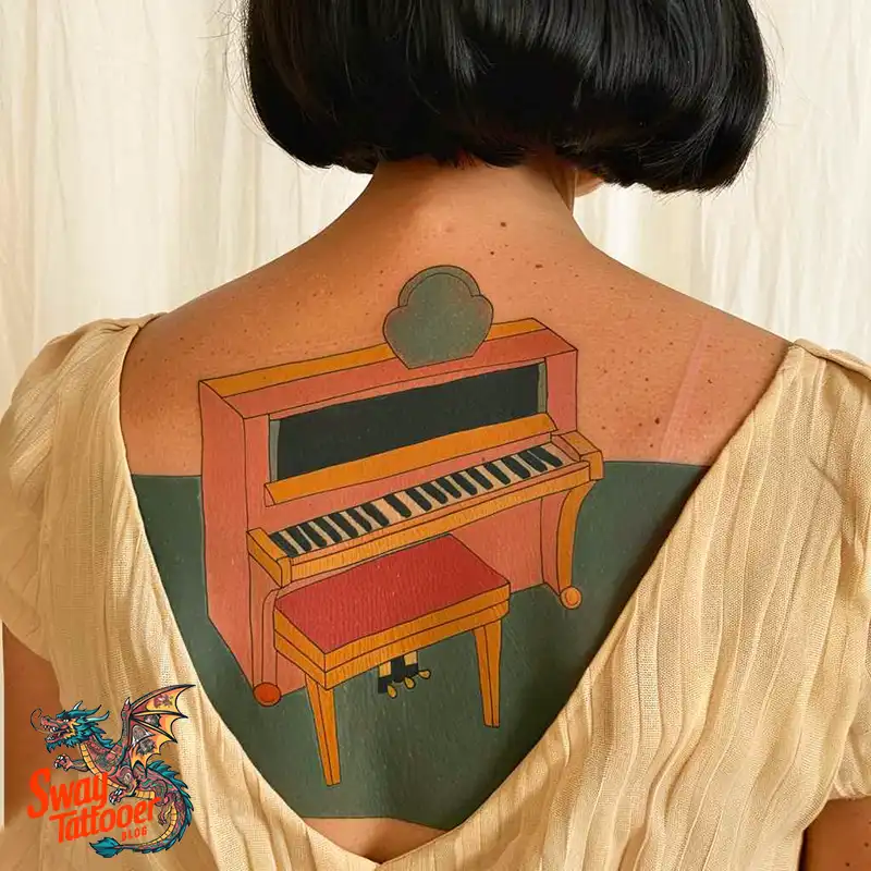 Piano Tattoo