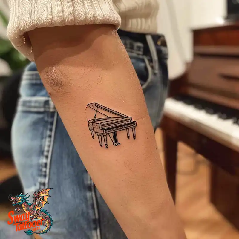 Piano Tattoo