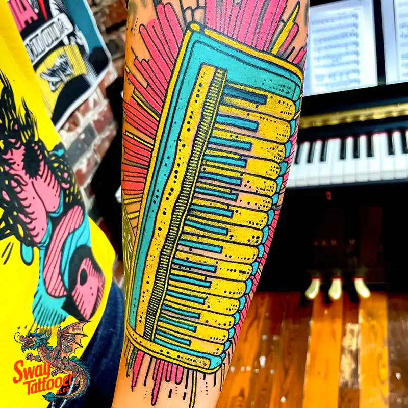 Piano Tattoo