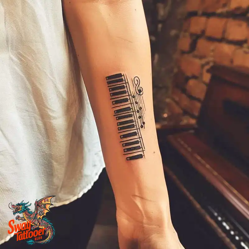 Piano Tattoo