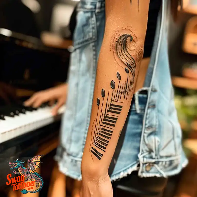 Piano Tattoo
