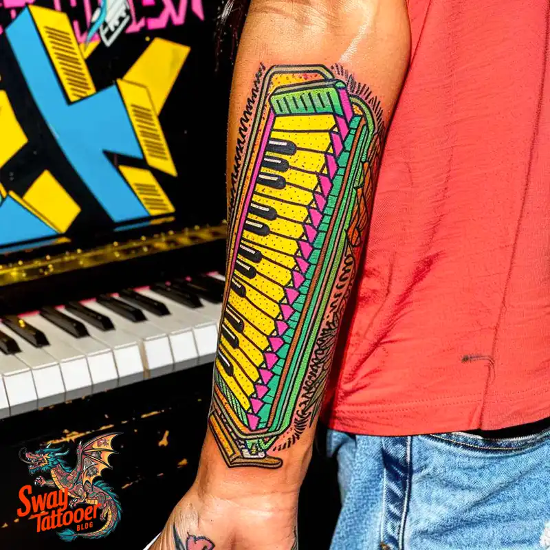 Piano Tattoo