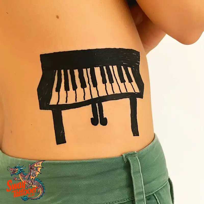 Piano Tattoo