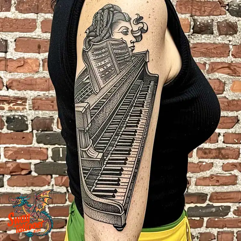Piano Tattoo