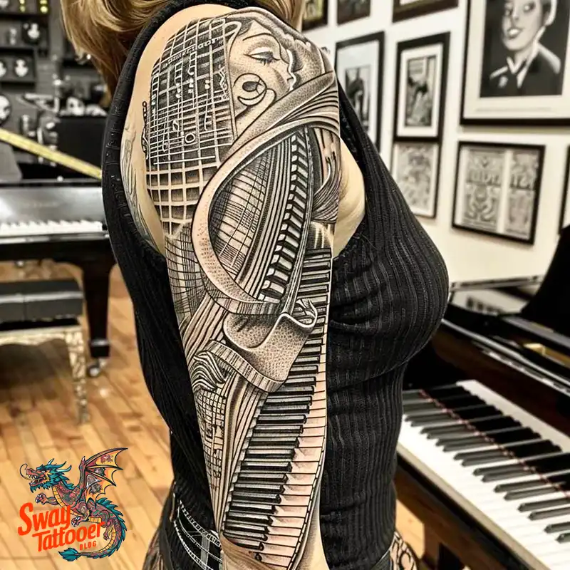 Piano Tattoo