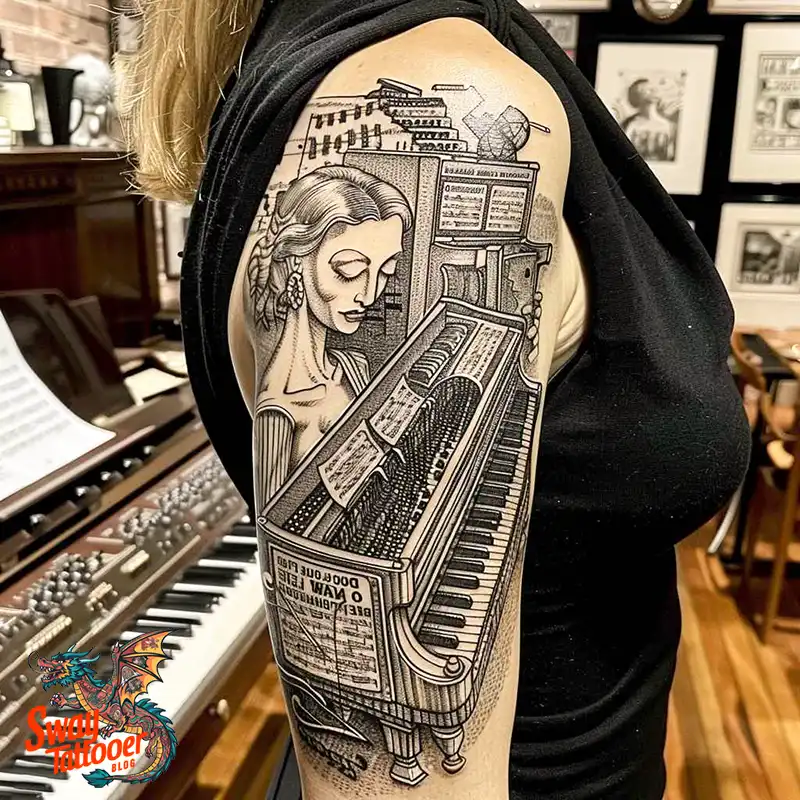 Piano Tattoo