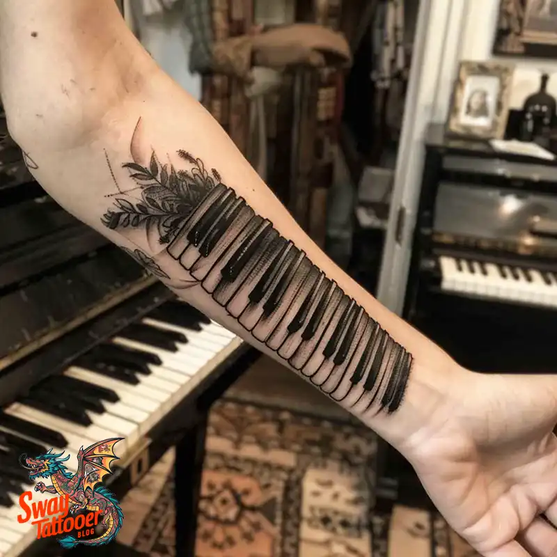 Piano Tattoo Designs