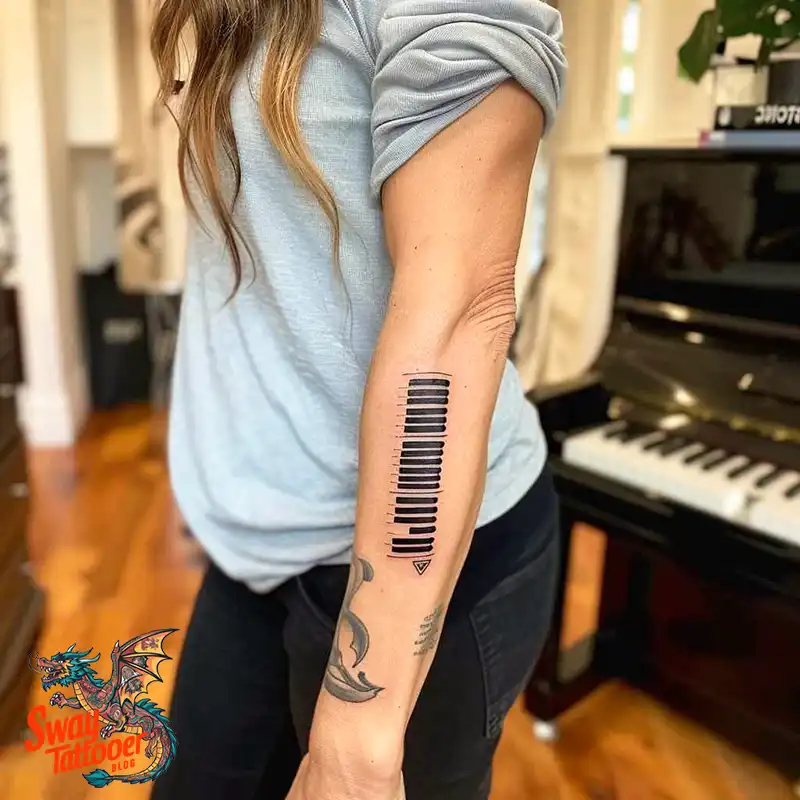 Piano Tattoo Designs