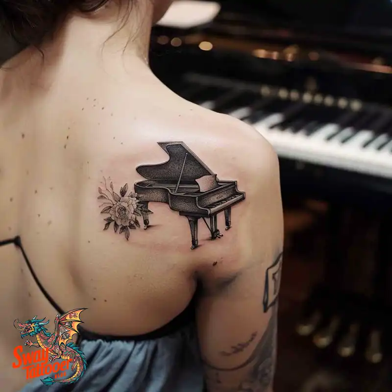 Piano Tattoo Designs