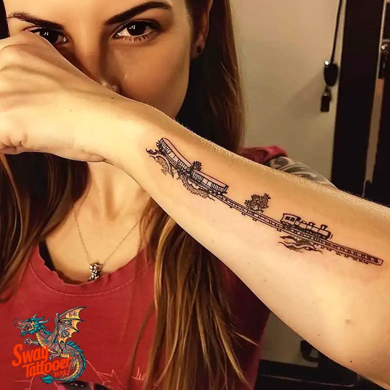 Railroad Tattoo Ideas