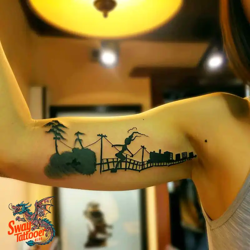 Railroad Tattoo