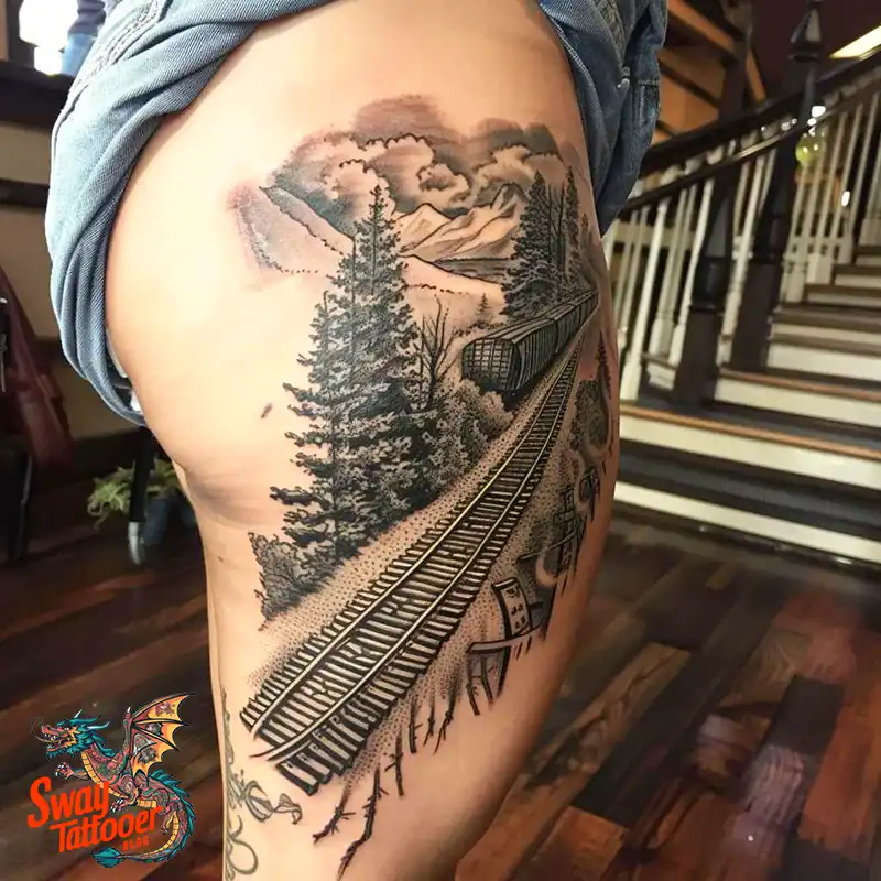 Railroad Tattoo Ideas