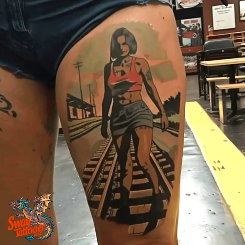 Railroad Tattoo Ideas