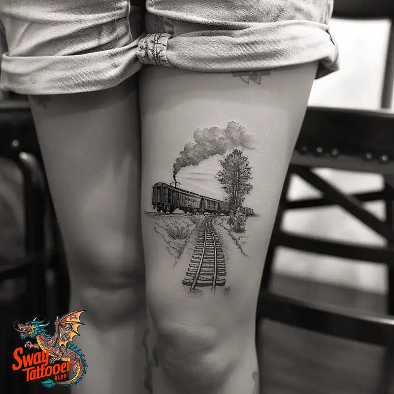 Railroad Tattoo Ideas