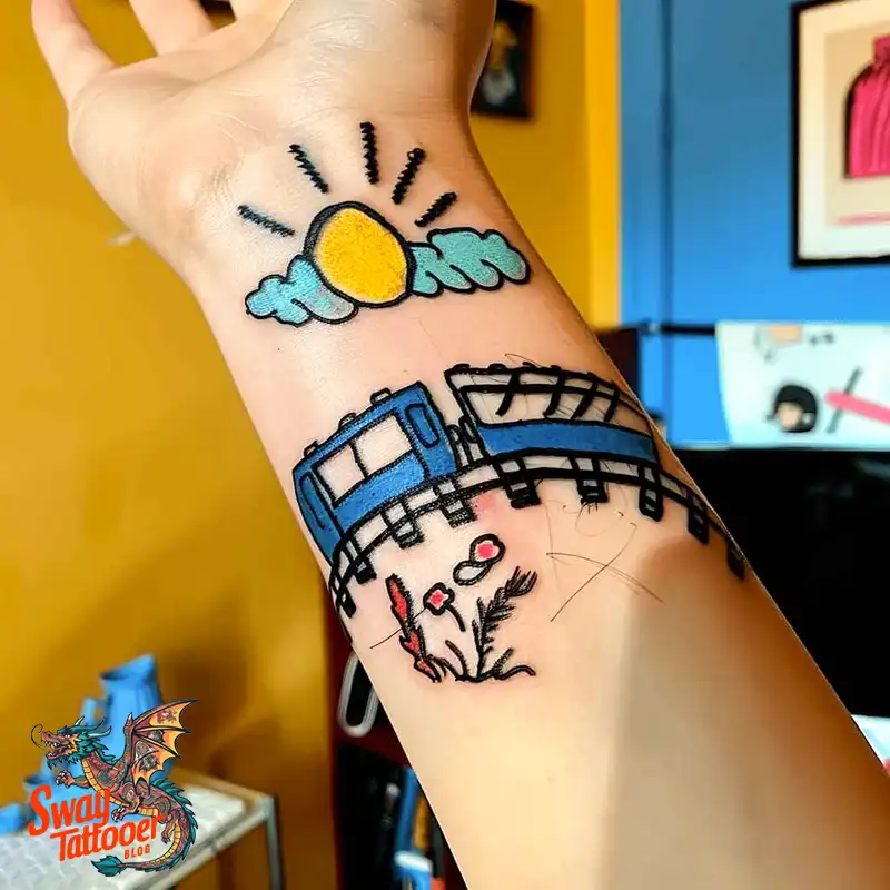 Railroad Tattoo Ideas