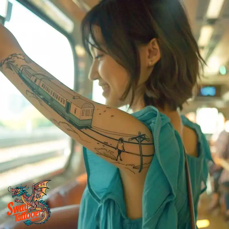 Railroad Tattoo Ideas