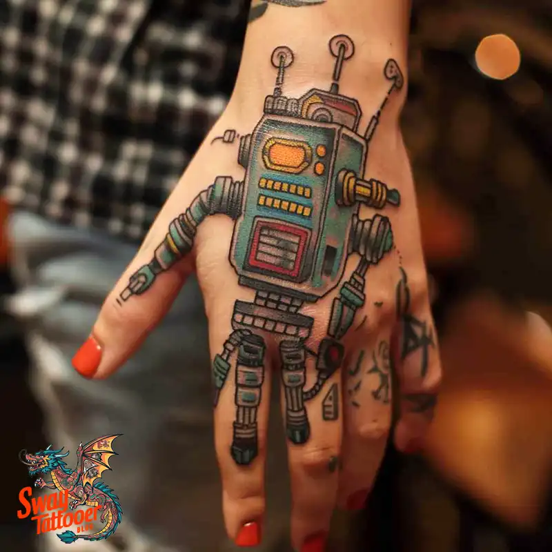 Robot Arm Tattoo ideas