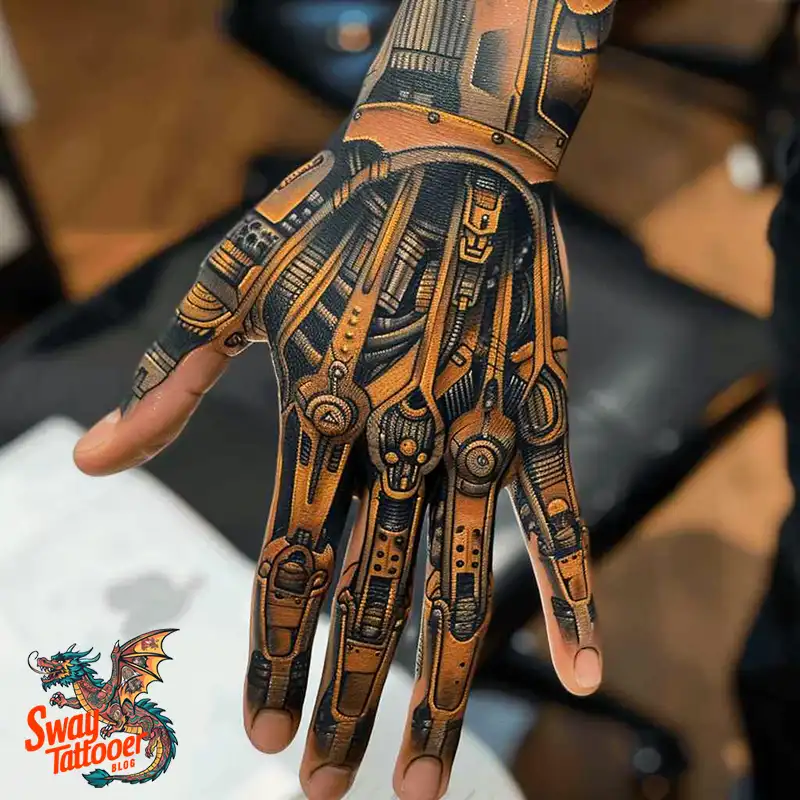 Robot Arm Tattoo ideas