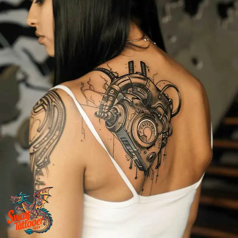 100 Robot Heart Tattoo Designs: Meaning, Culture, and Art 66 Robot Heart Tattoo
