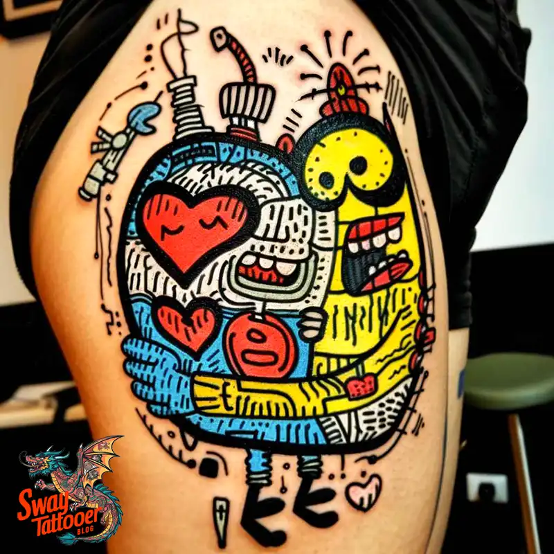 100 Robot Heart Tattoo Designs: Meaning, Culture, and Art 53 Robot Heart Tattoo