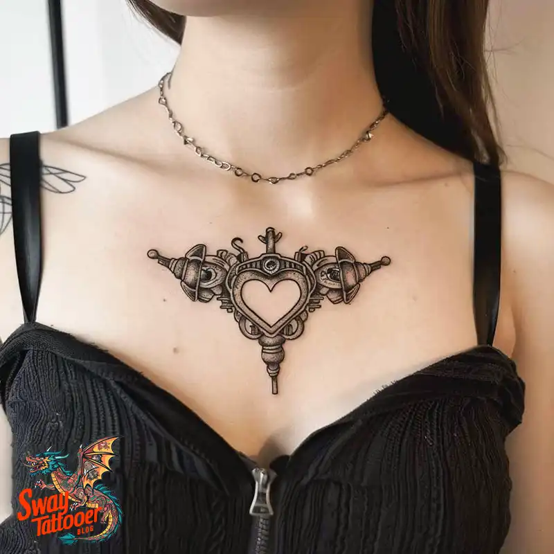 100 Robot Heart Tattoo Designs: Meaning, Culture, and Art 38 Robot Heart Tattoo