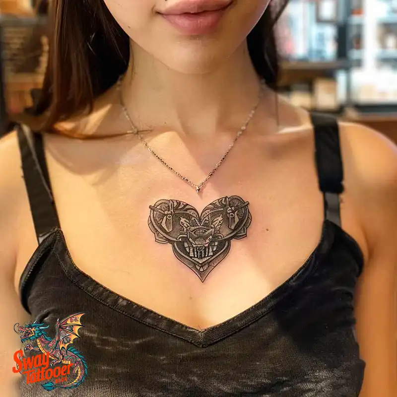 100 Robot Heart Tattoo Designs: Meaning, Culture, and Art 36 Robot Heart Tattoo