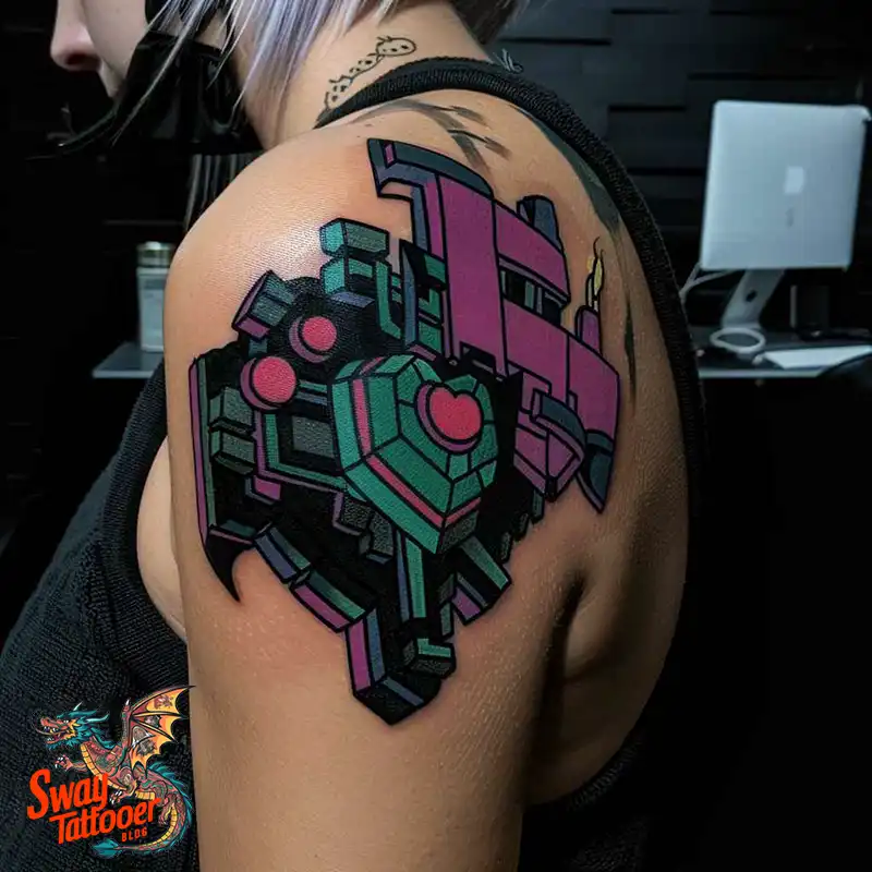 100 Robot Heart Tattoo Designs: Meaning, Culture, and Art 28 Robot Heart Tattoo Designs