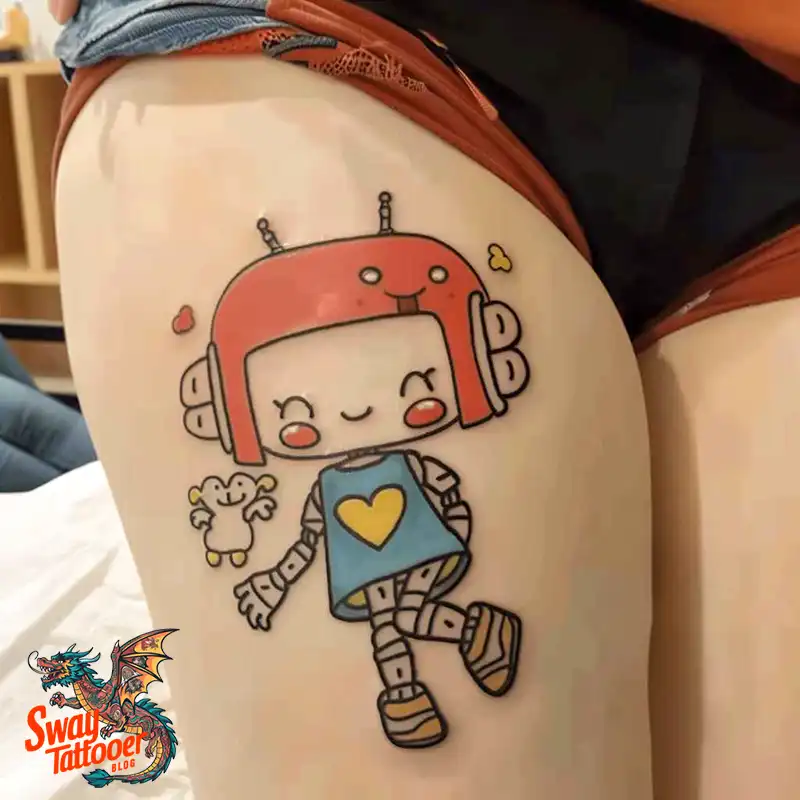 100 Robot Heart Tattoo Designs: Meaning, Culture, and Art 24 Robot Heart Tattoo Designs