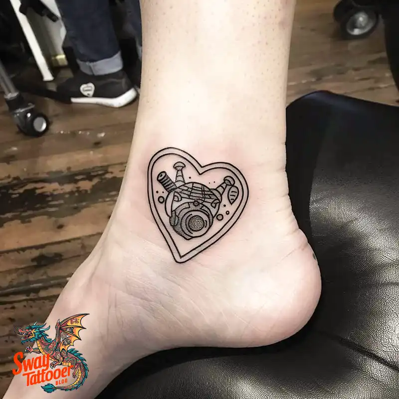 100 Robot Heart Tattoo Designs: Meaning, Culture, and Art 93 robot heart8
