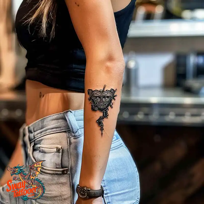 100 Robot Heart Tattoo Designs: Meaning, Culture, and Art 18 Robot Heart Tattoo Designs