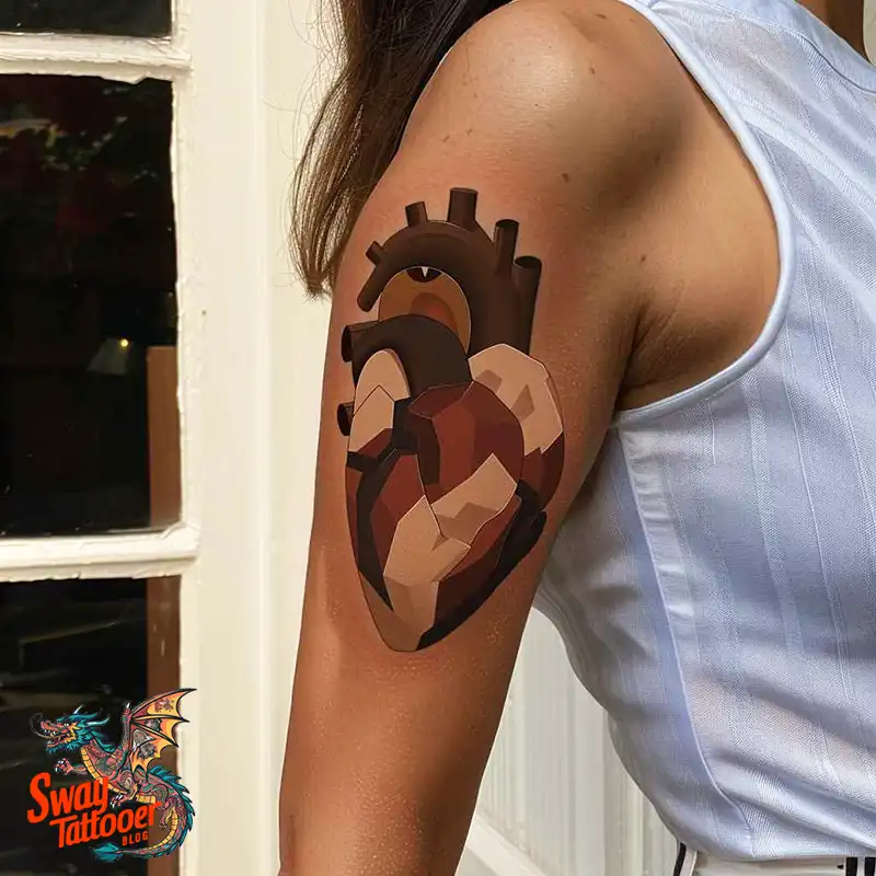 100 Robot Heart Tattoo Designs: Meaning, Culture, and Art 6 Robot Heart Tattoo Designs