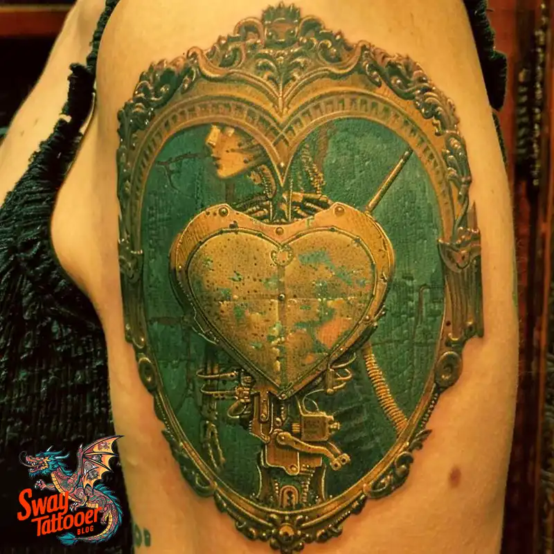 100 Robot Heart Tattoo Designs: Meaning, Culture, and Art 4 Robot Heart Tattoo Designs