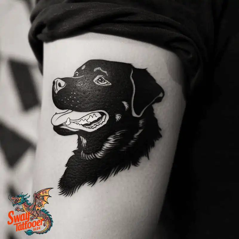 100 Rottweiler Tattoo Designs: Symbolism & Ink Arts 88 rottweiler17