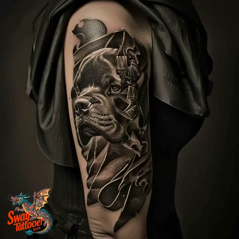 100 Rottweiler Tattoo Designs: Symbolism & Ink Arts 76 Rottweiler Tattoo