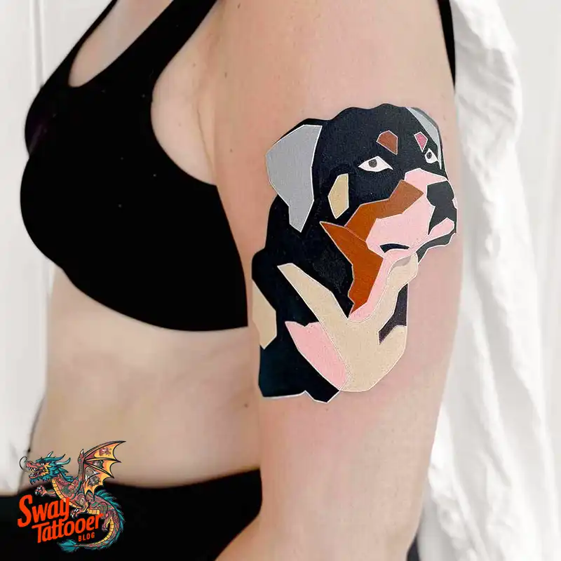 100 Rottweiler Tattoo Designs: Symbolism & Ink Arts 53 Rottweiler Tattoo Design