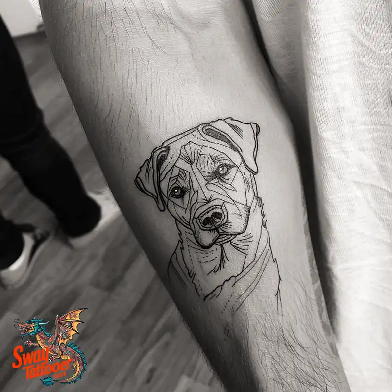 100 Rottweiler Tattoo Designs: Symbolism & Ink Arts 97 rottweiler7