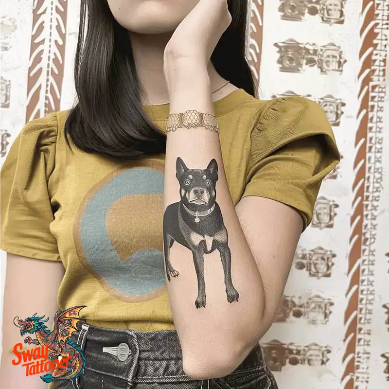 100 Rottweiler Tattoo Designs: Symbolism & Ink Arts 32 Rottweiler Tattoo Design