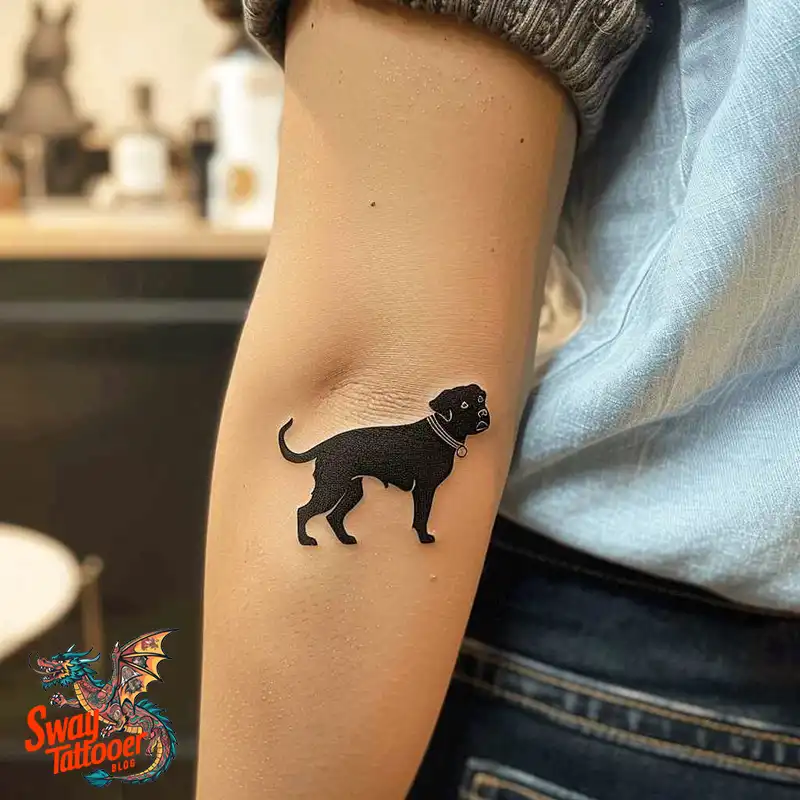 100 Rottweiler Tattoo Designs: Symbolism & Ink Arts 31 Rottweiler Tattoo Design