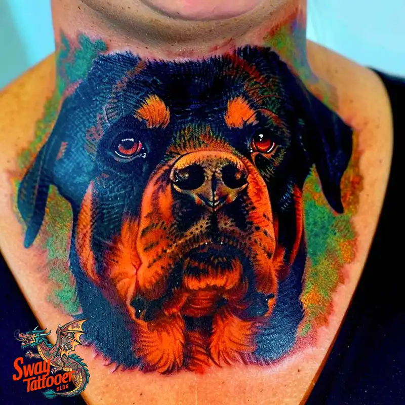 100 Rottweiler Tattoo Designs: Symbolism & Ink Arts 19 Rottweiler Tattoo Design Ideas