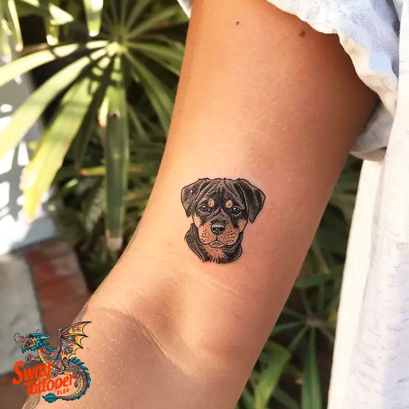 100 Rottweiler Tattoo Designs: Symbolism & Ink Arts 12 Rottweiler Tattoo Design Ideas