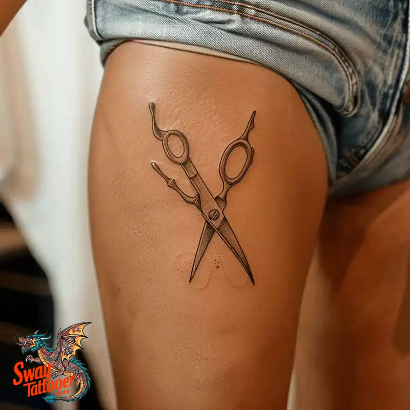 Scissors tattoo ideas