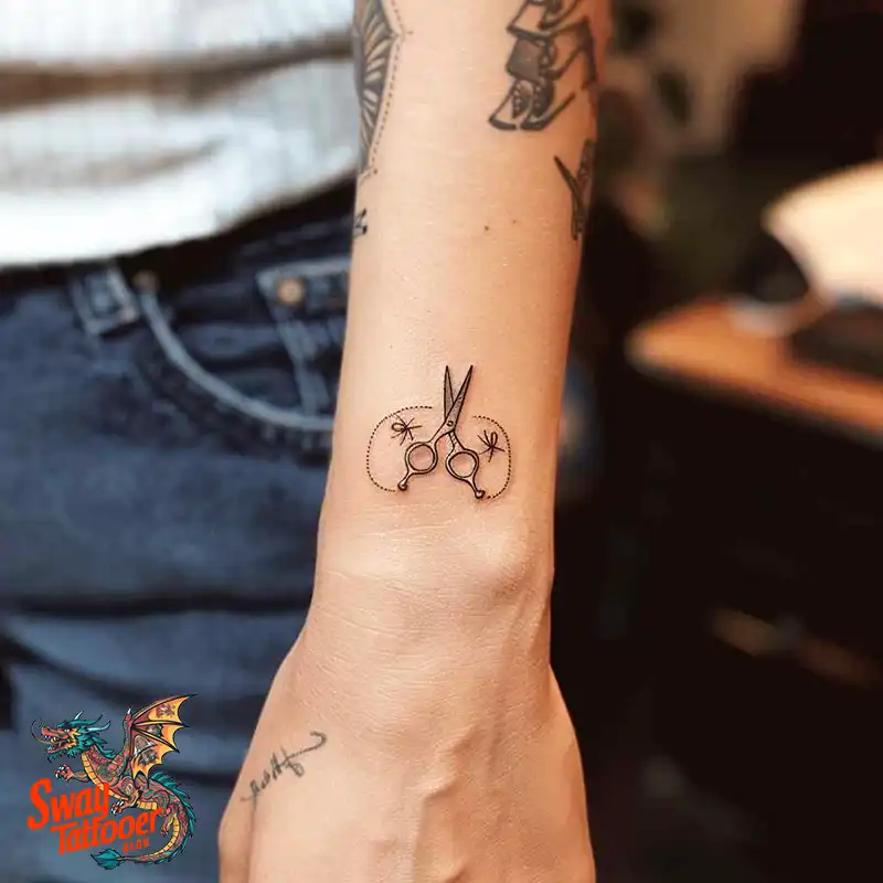 Scissors tattoo ideas