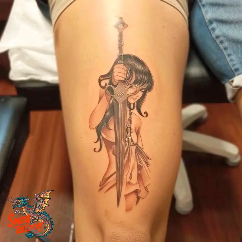 Scissors tattoo ideas